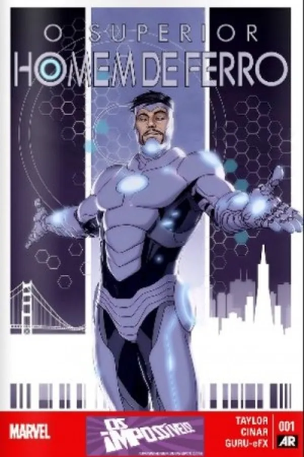 Capa de O Superior Homem de Ferro #01
