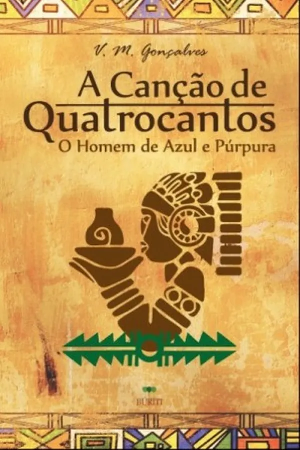 Capa de O Homem de Azul e Púrpura
