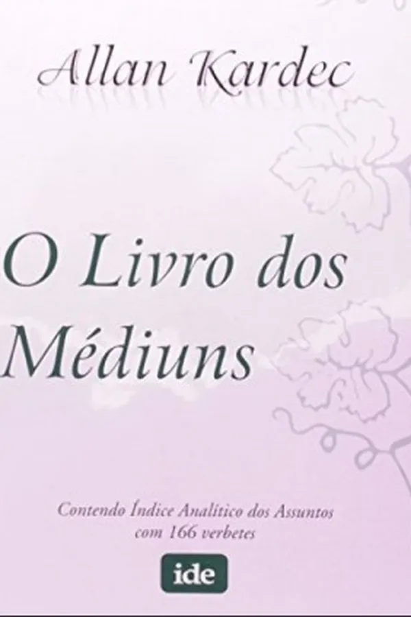 Capa de O Livro dos Médiuns