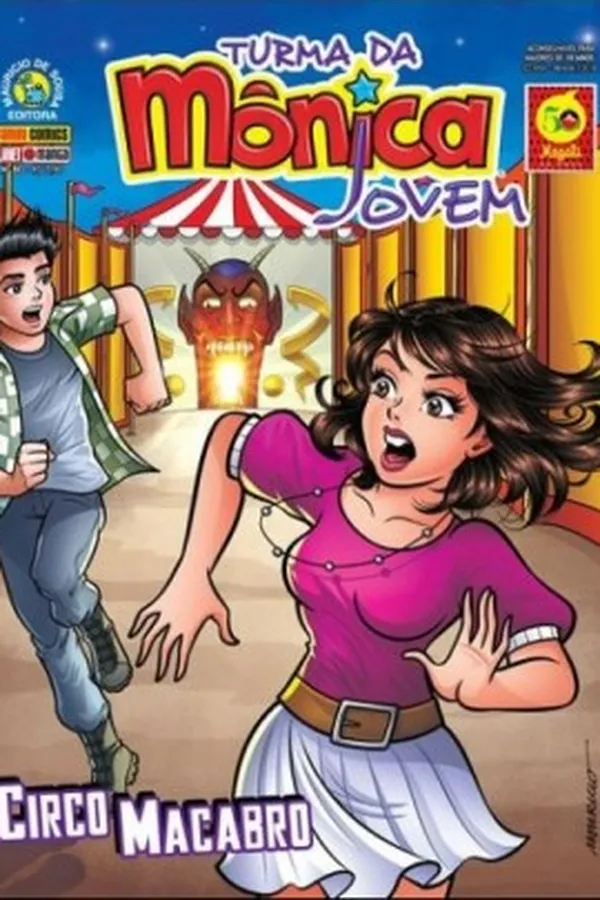 Capa de Turma da Mônica Jovem #80