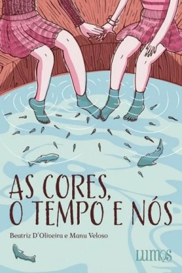 Capa de As cores, o tempo e nós