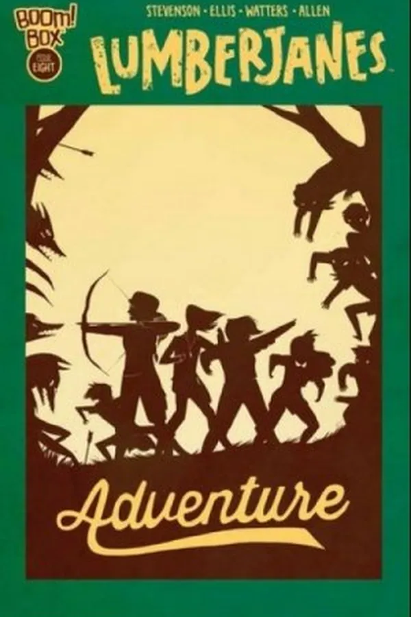 Capa de Lumberjanes #08