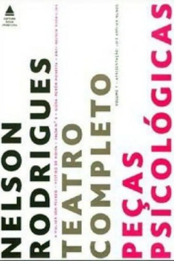 Capa de Teatro Completo de Nelson Rodrigues