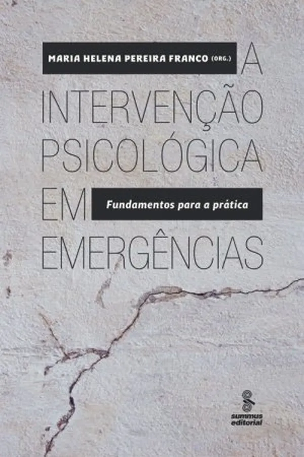 Cover of A intervenção psicológica em emergências
