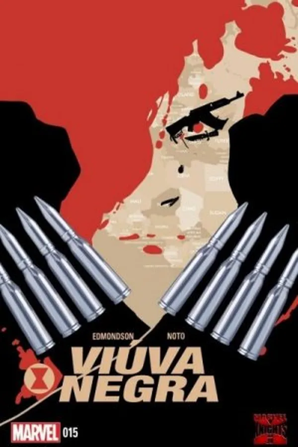 Capa de Viúva Negra V5 - Capítulo #15