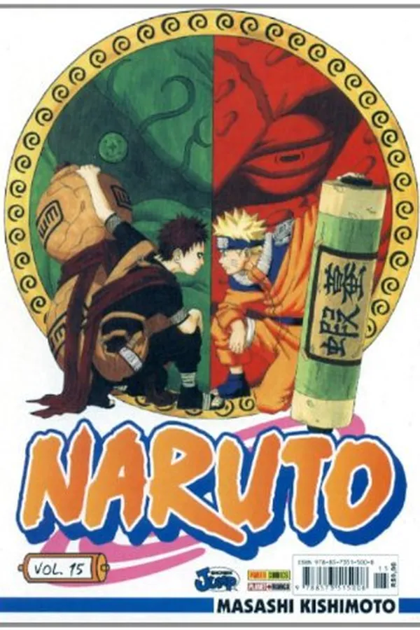 Capa de Naruto - Volume 15