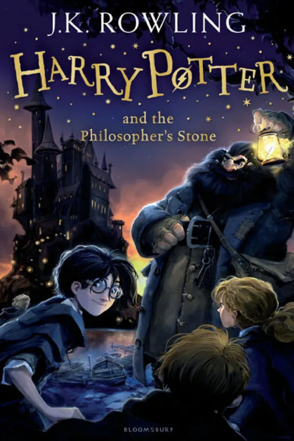 Capa de Harry Potter and the Philosopher's Stone