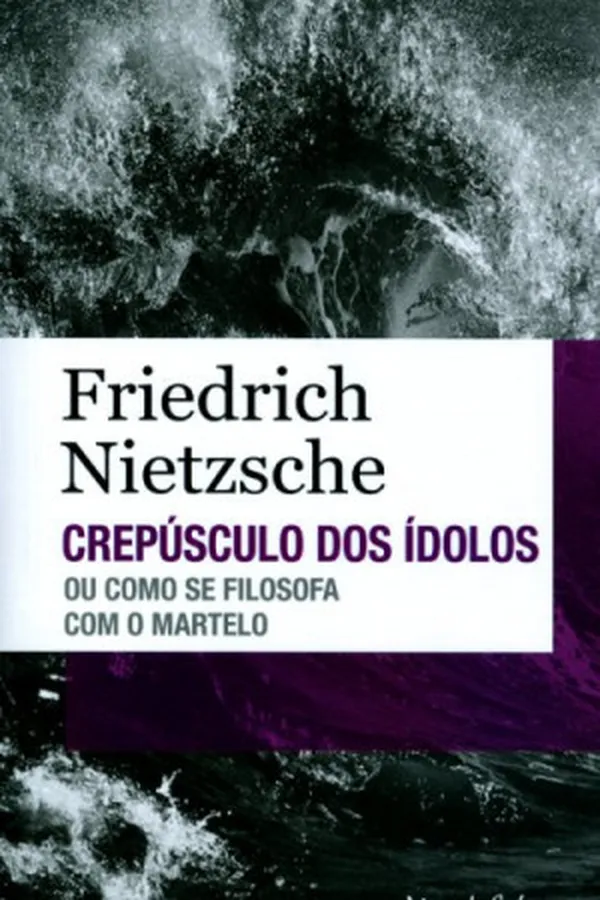 Capa de Crepúsculo dos Ídolos