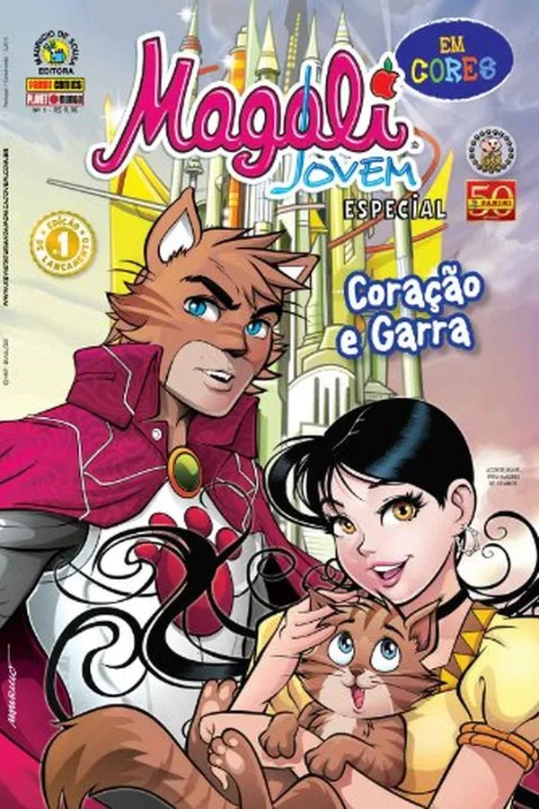 Capa de Turma da Magali Jovem