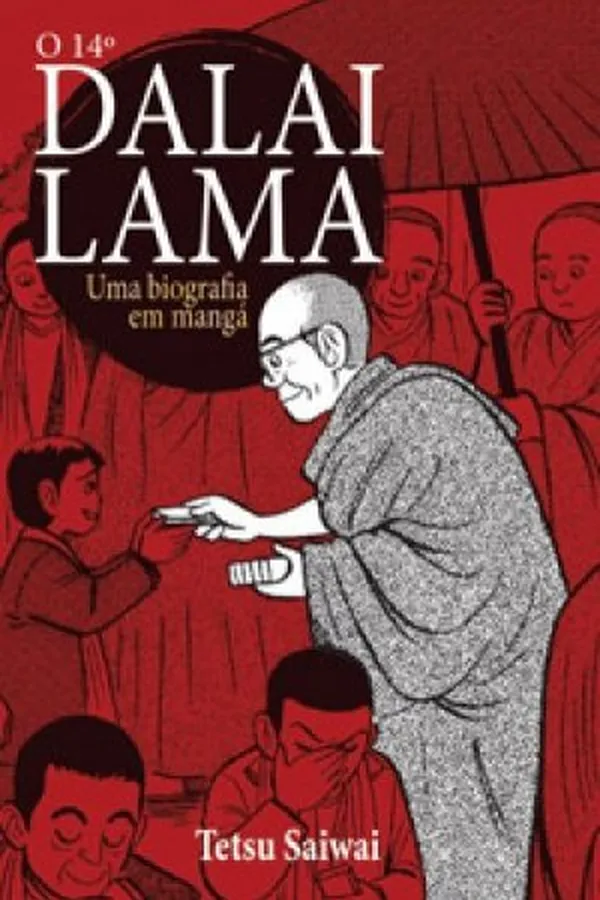 Capa de O 14º Dalai Lama - Uma Biografia em Mangá