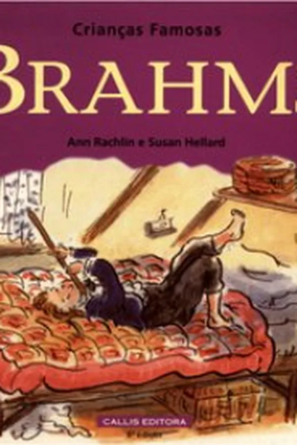 Capa de Coleção Crianças Famosas - Brahms