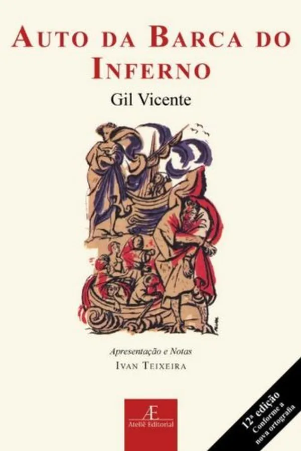 Capa de Auto Da Barca Do Inferno