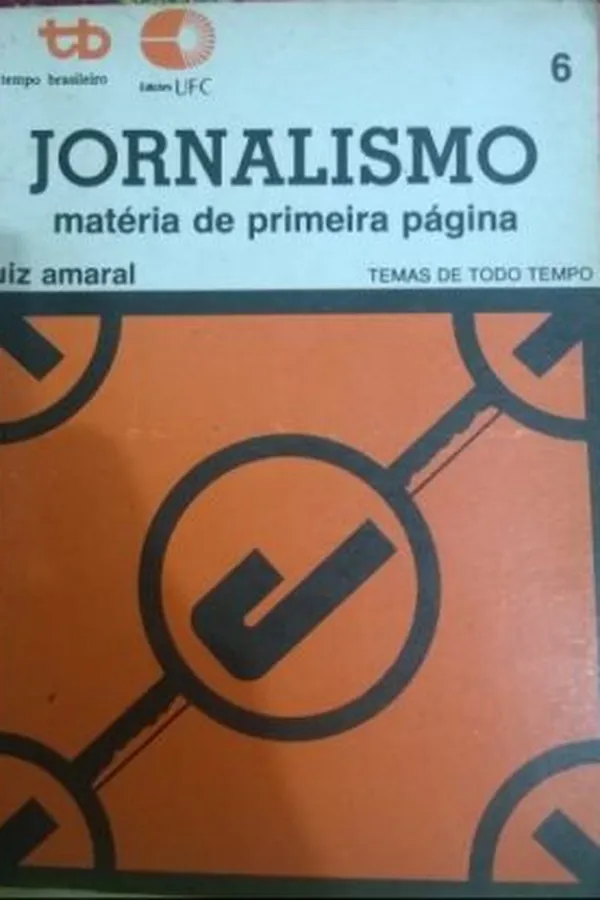 Capa de Jornalismo: matéria de primeira página