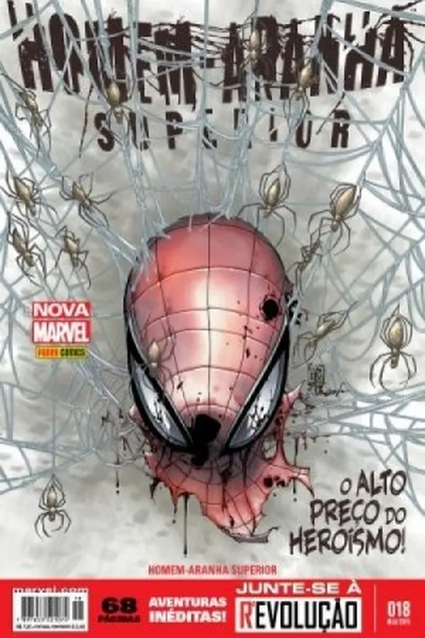 Capa de Homem-Aranha Superior #18