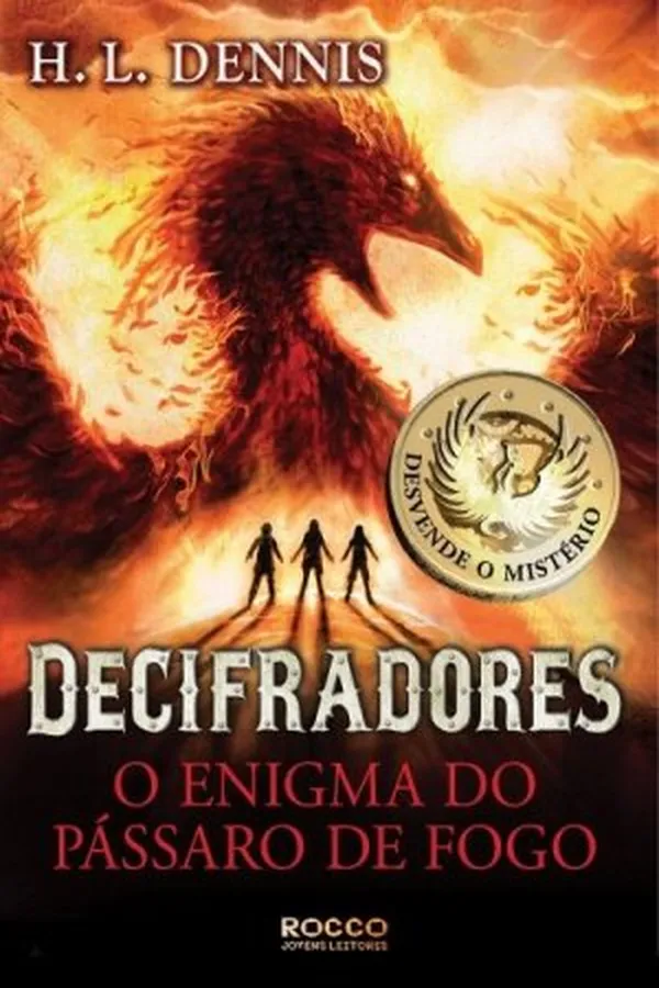 Capa de O Enigma do Pássaro de Fogo