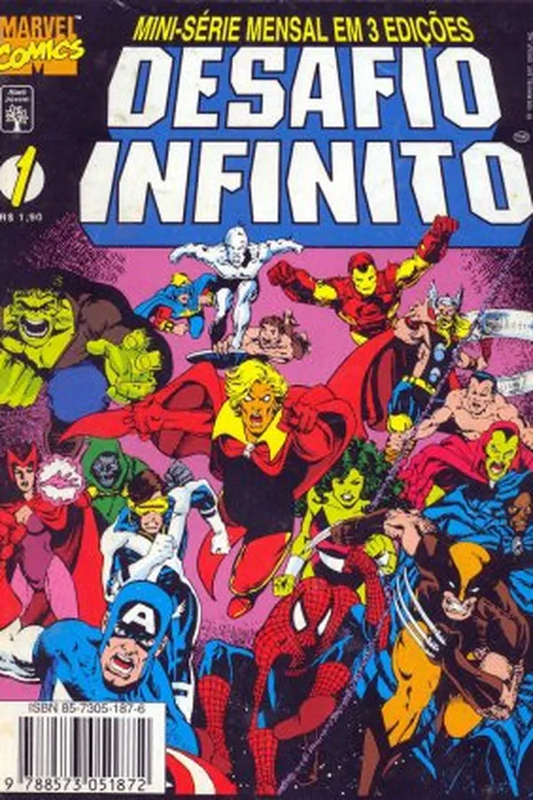 Capa de Desafio Infinito #01