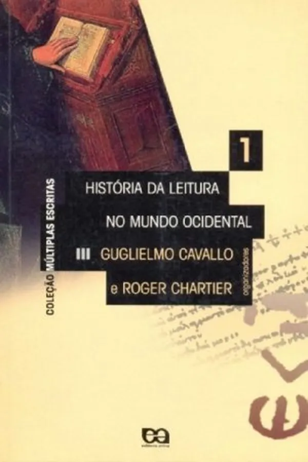 Capa de História da leitura no mundo ocidental, vol. 1