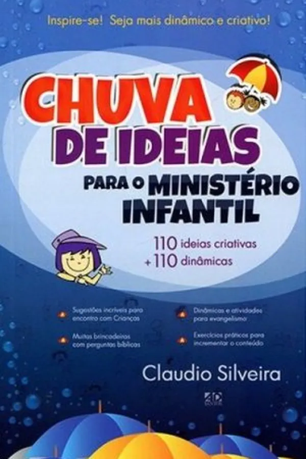 Capa de Chuva de Ideias Para o Ministério Infantil