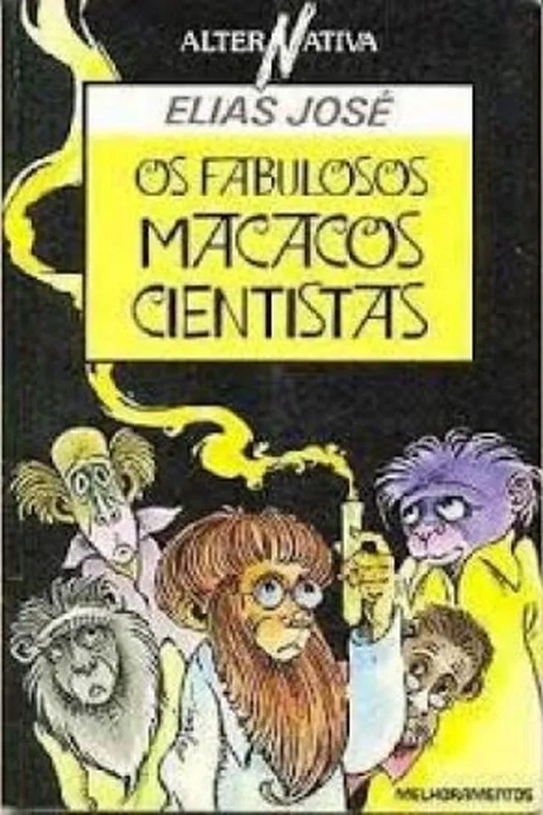Capa de Os fabulosos macacos cientistas