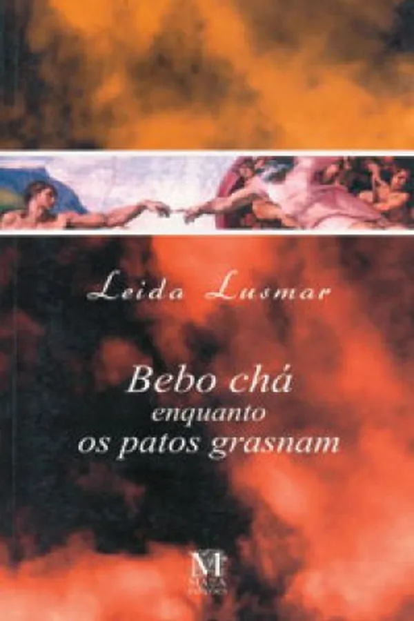 Capa de Bebo chá enquanto os patos grasnam