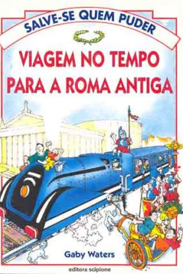 Capa de Viagem no Tempo para a Roma Antiga