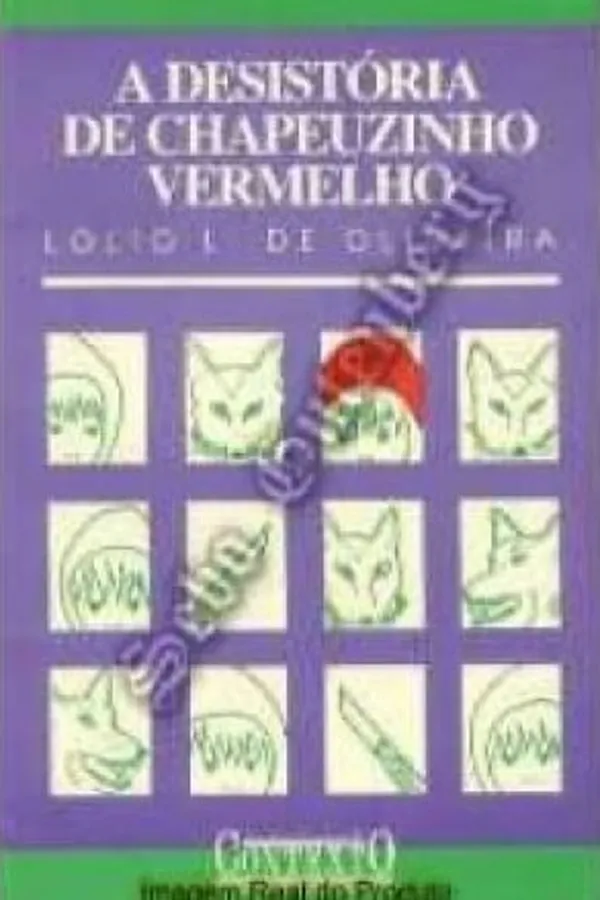Capa de A desistória de Chapeuzinho Vermelho