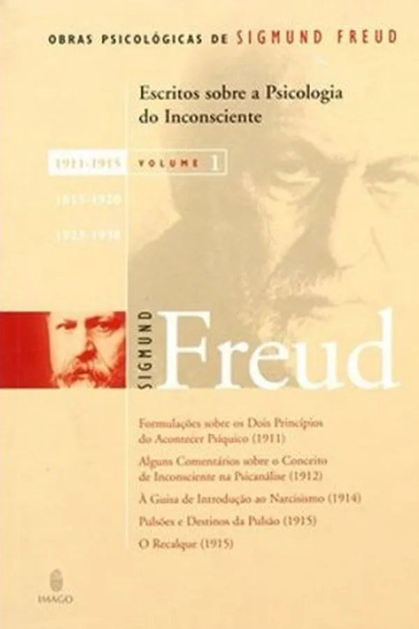 Capa de Escritos Sobre a Psicologia do Inconsciente