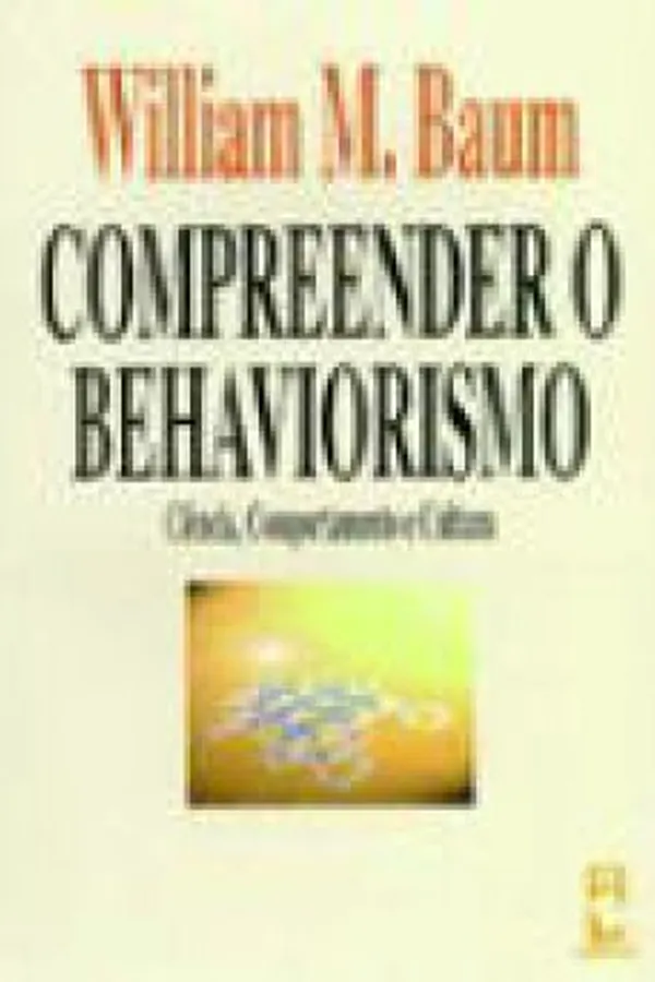 Capa de Compreender o Behaviorismo