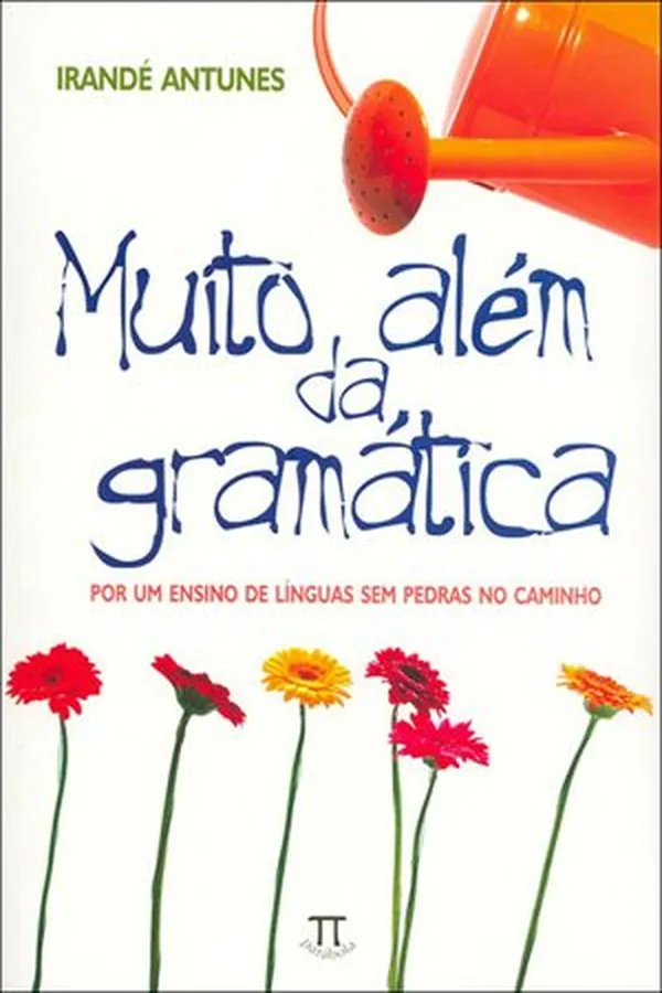 Capa de Muito além da gramática