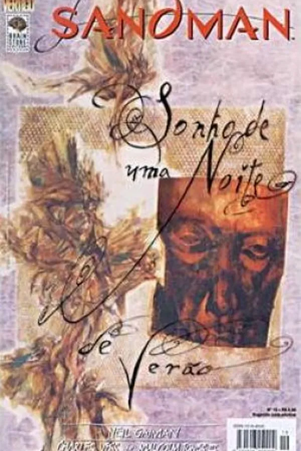 Capa de Sandman: Sonhos de uma Noite de Verão
