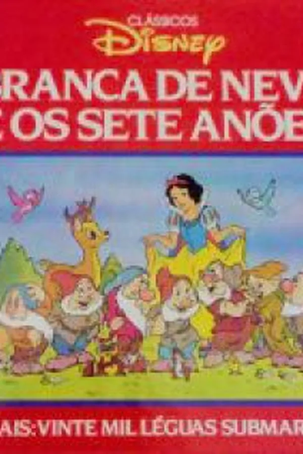 Capa de Branca de neve e os sete anões - Vinte mil léguas submarinas