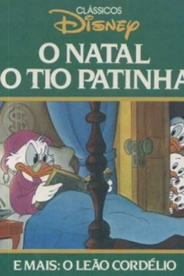 Capa de O Natal do Tio Patinhas - O Leão Cordélio