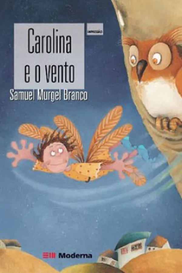 Capa de Carolina e o Vento