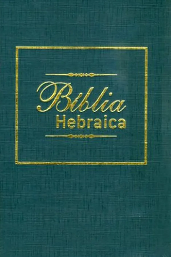 Capa de Bíblia Hebraica