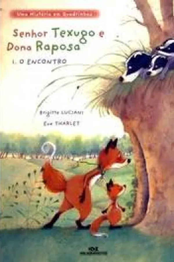 Capa de Senhor Texugo e Dona Raposa