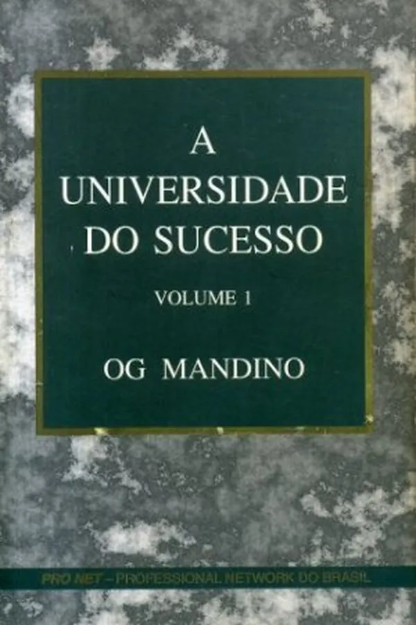 Capa de A Universidade do Sucesso.