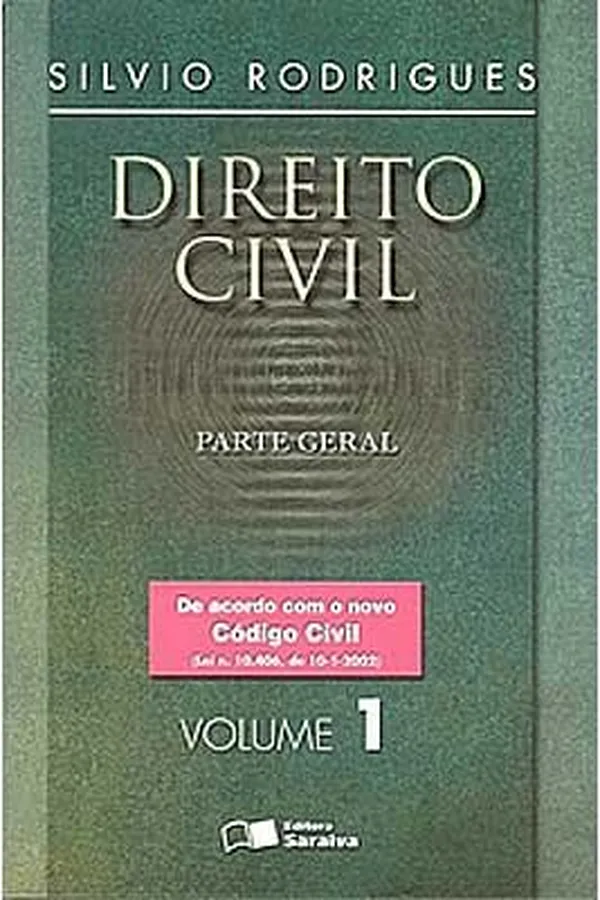 Capa de Direito Civil I