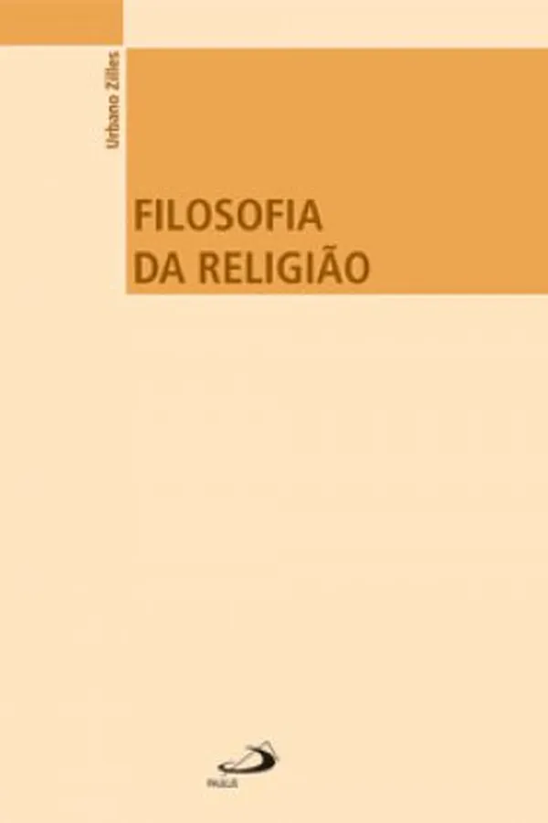 Capa de Filosofia da religião
