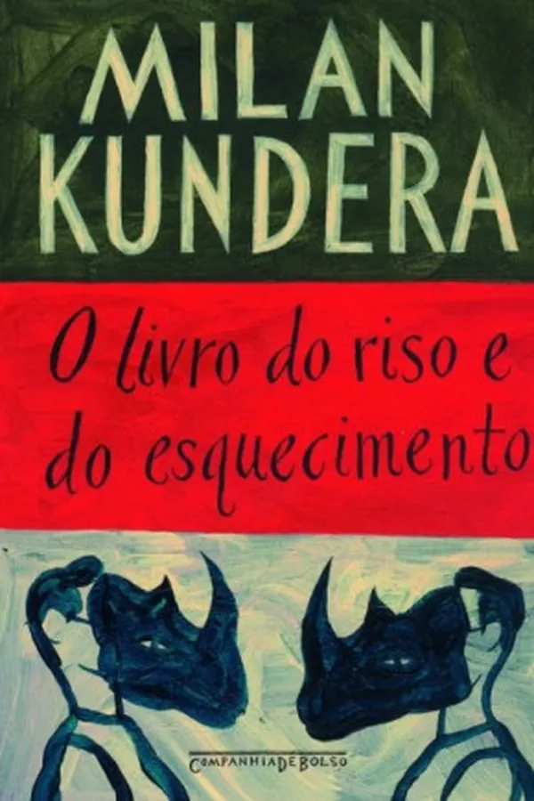 Capa de O livro do riso e do esquecimento