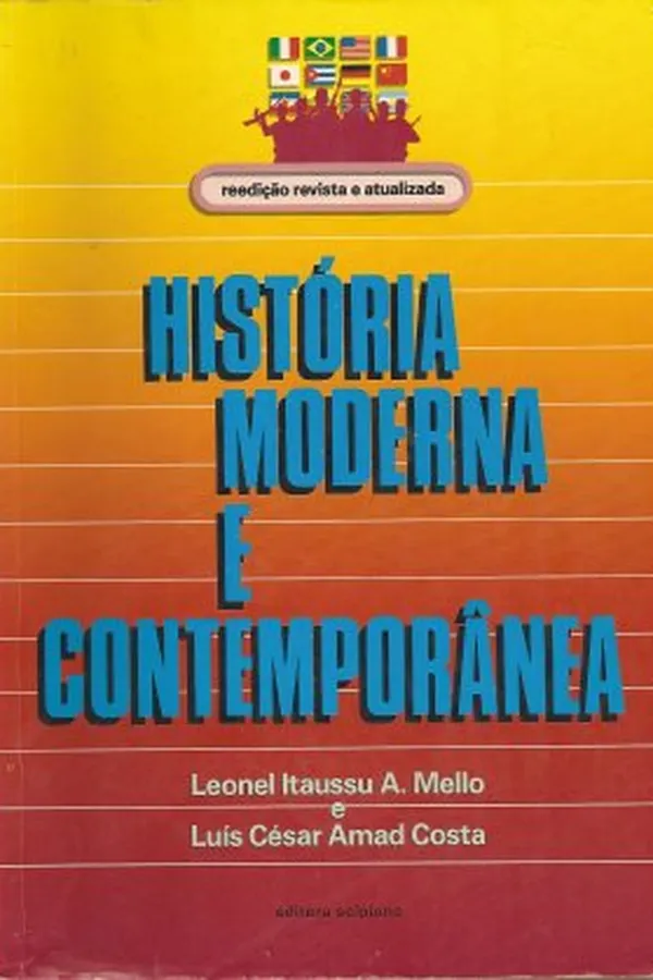 Capa de História moderna e contemporânea