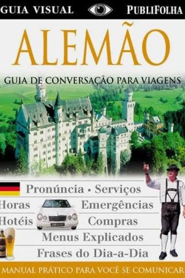 Capa de Guia de Conversação Para Viagens: Alemão