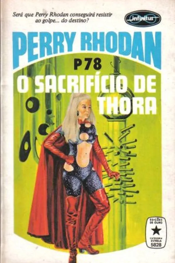 Capa de O Sacrifício de Thora