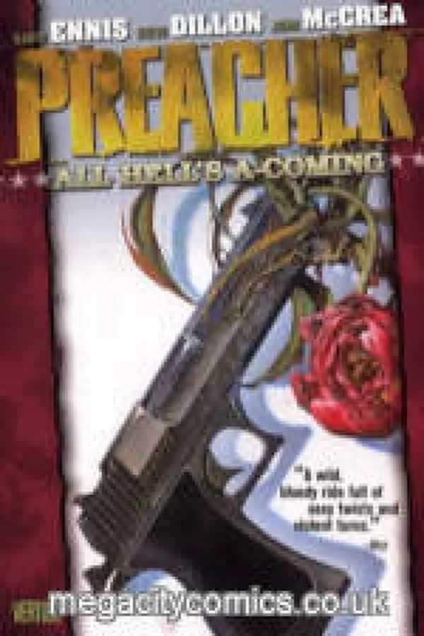 Capa de Preacher: Inferno Vindouro