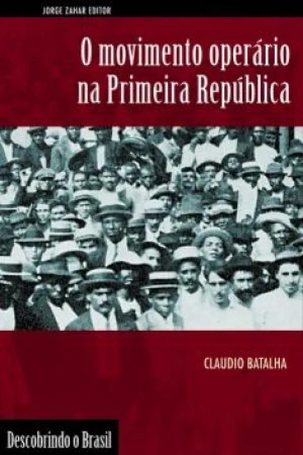 Capa de O Movimento Operário na Primeira República