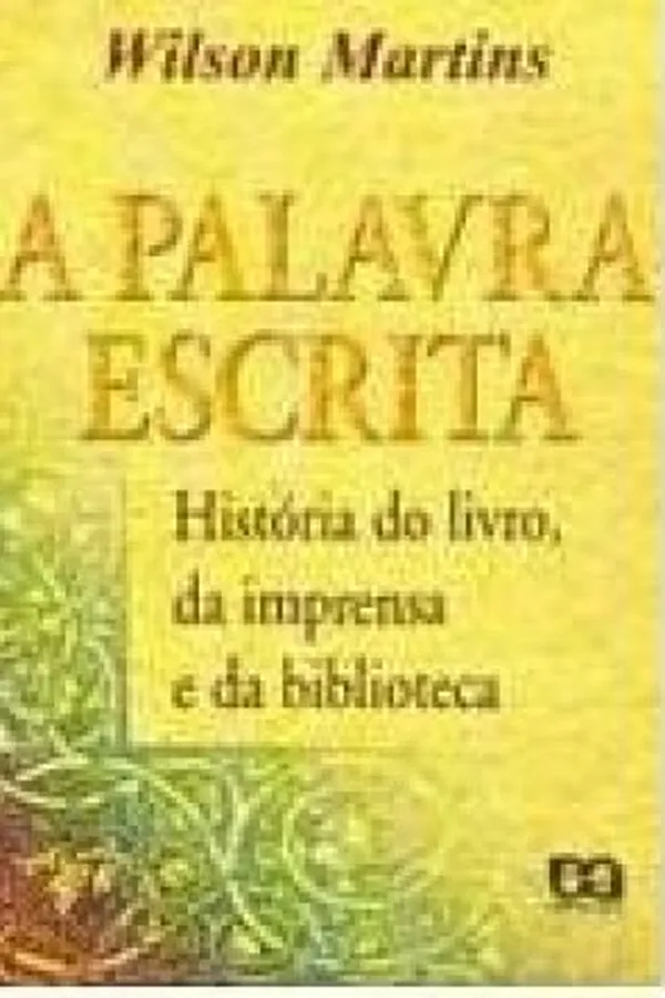 Capa de A Palavra Escrita