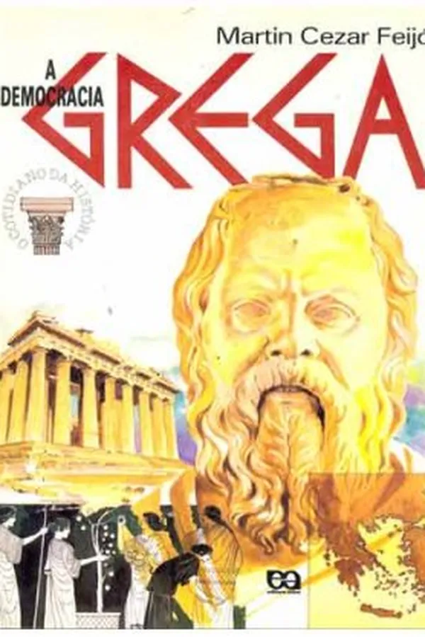 Capa de A democracia grega
