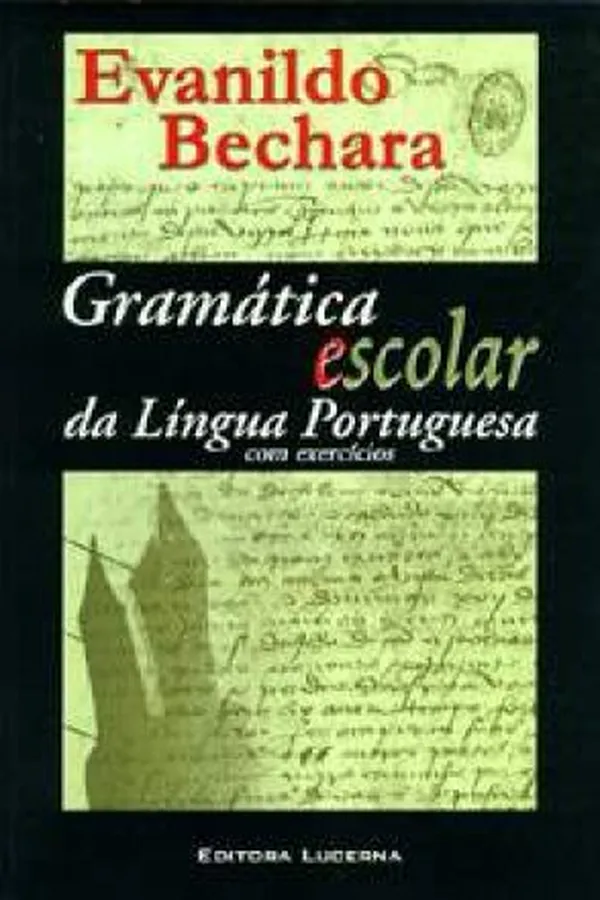 Capa de Gramática Escolar da Língua Portuguesa com Exercício