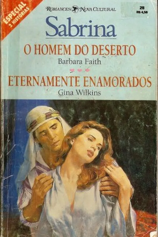 Capa de O Homem do Deserto & Eternamente Enamorados