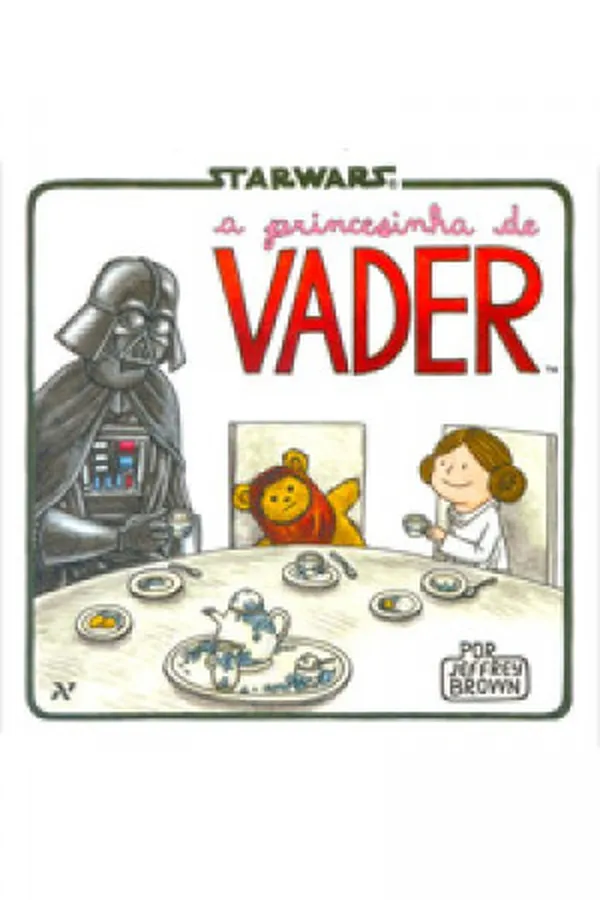 Capa de Star Wars: A princesinha de Vader