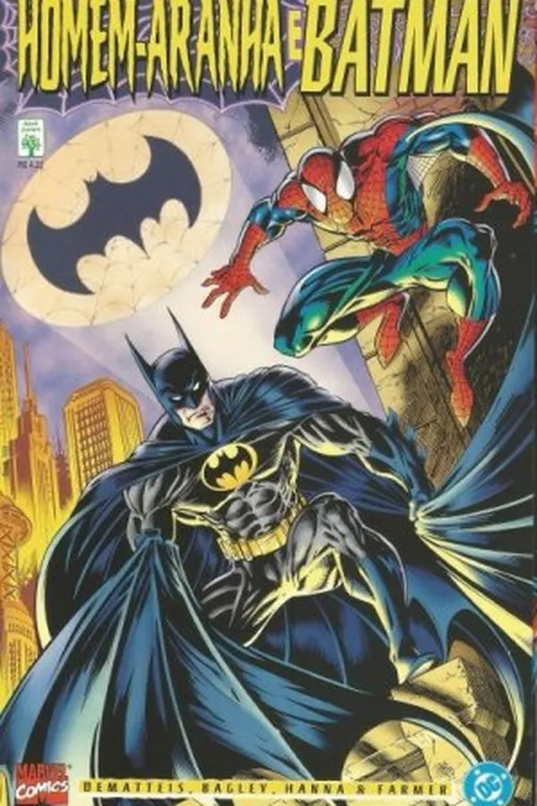 Capa de Homem-Aranha e Batman